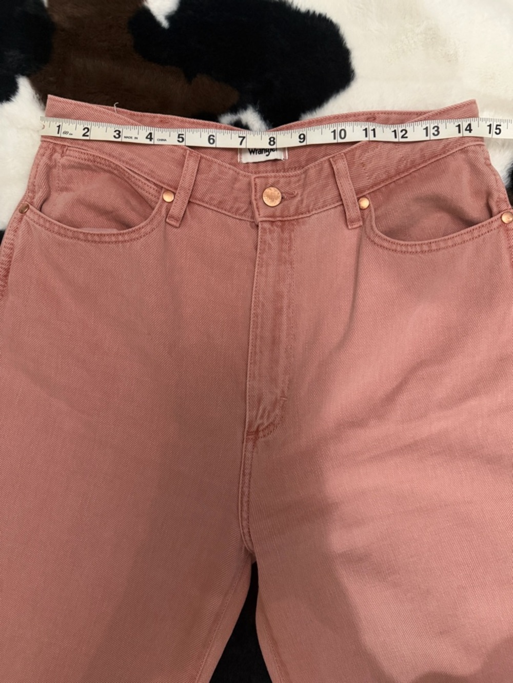 Pink Wrangler Wanderer Wide Leg Jeans - Picture 4 of 7